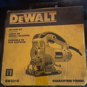 DeWalt Jig Saw Kit - Yellow and Black
